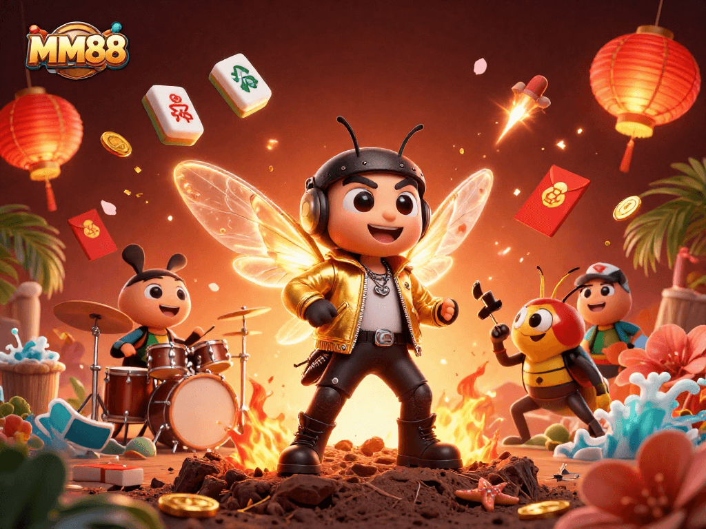 Engage with MM88 and discover vibrant casino entertainment featuring dynamic characters and thrilling gaming elements.