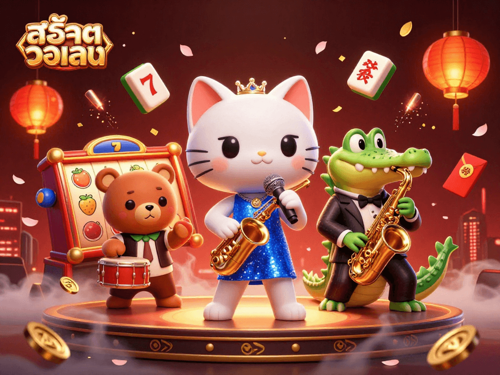 เล่นสล็อตวอเลทด้วยประสบการณ์ภาพการ์ตูนน่าตื่นเต้นและปาร์ตี้คาสิโน