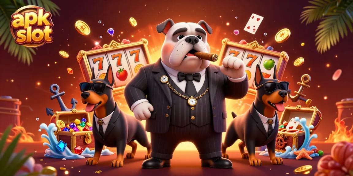 Menangkan permainan apk slot dengan grafis mendetail dan simbol beruntung yang bersinar.