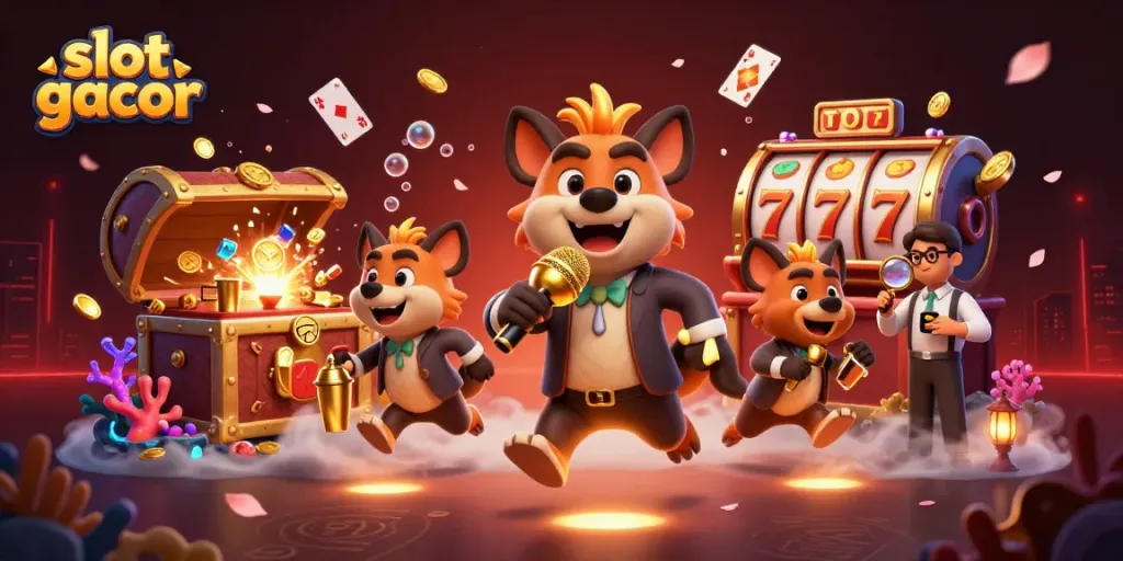 Slot gacor memberikan pengalaman bermain kasino yang menyenangkan dengan elemen visual berwarna-warni dan dinamis.