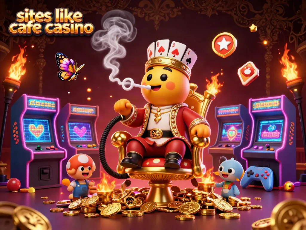 Experience gaming excitement with dynamic visuals of sites like cafe casino featuring unique characters and vibrant elements.