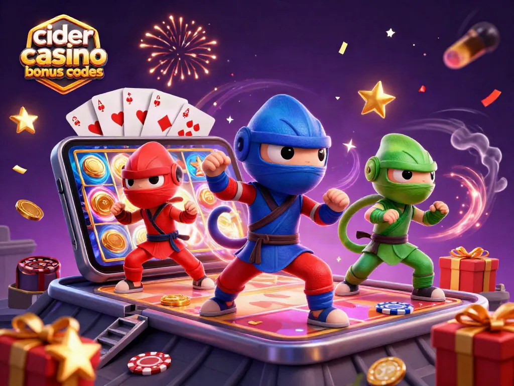 Engage with exciting cider casino bonus codes while enjoying a vibrant 3D gaming adventure