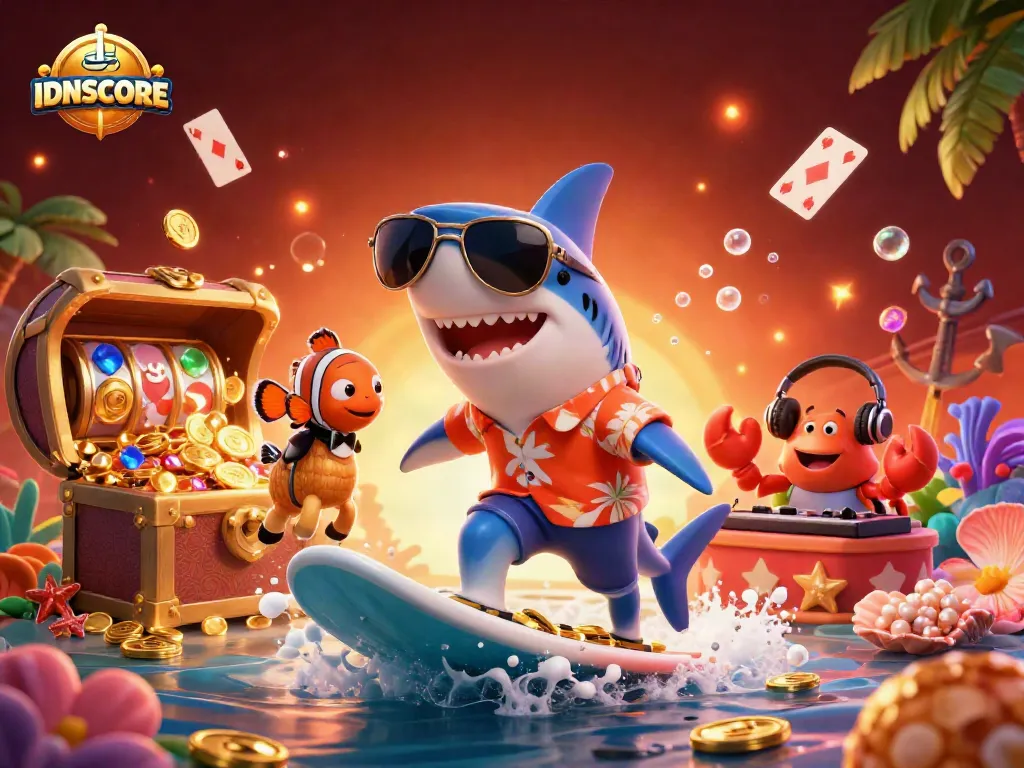 Experience thrilling gameplay at IDNSCORE with vibrant slot machines, exciting jackpots, and underwater adventures.