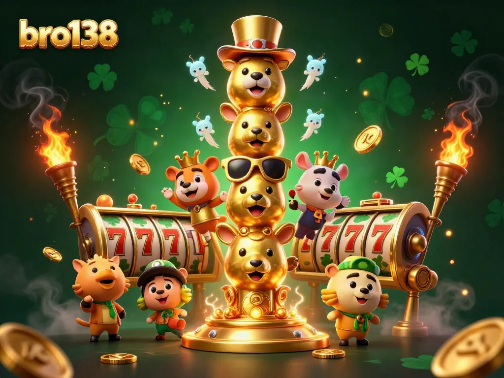 Experience exciting spins at bro138 with dynamic slot reels and vibrant casino effects.