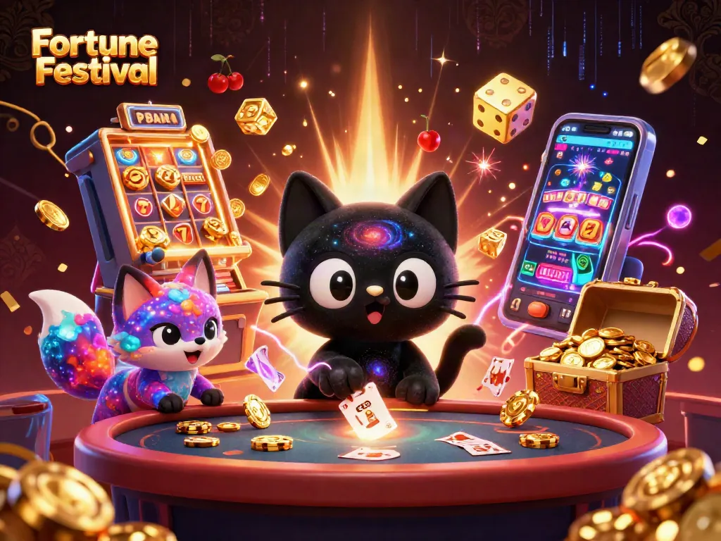 สล็อตเว็บตรง Fortune Festival ชนะรางวัลใหญ่ด้วยสัญลักษณ์และเกมที่สนุกสนาน