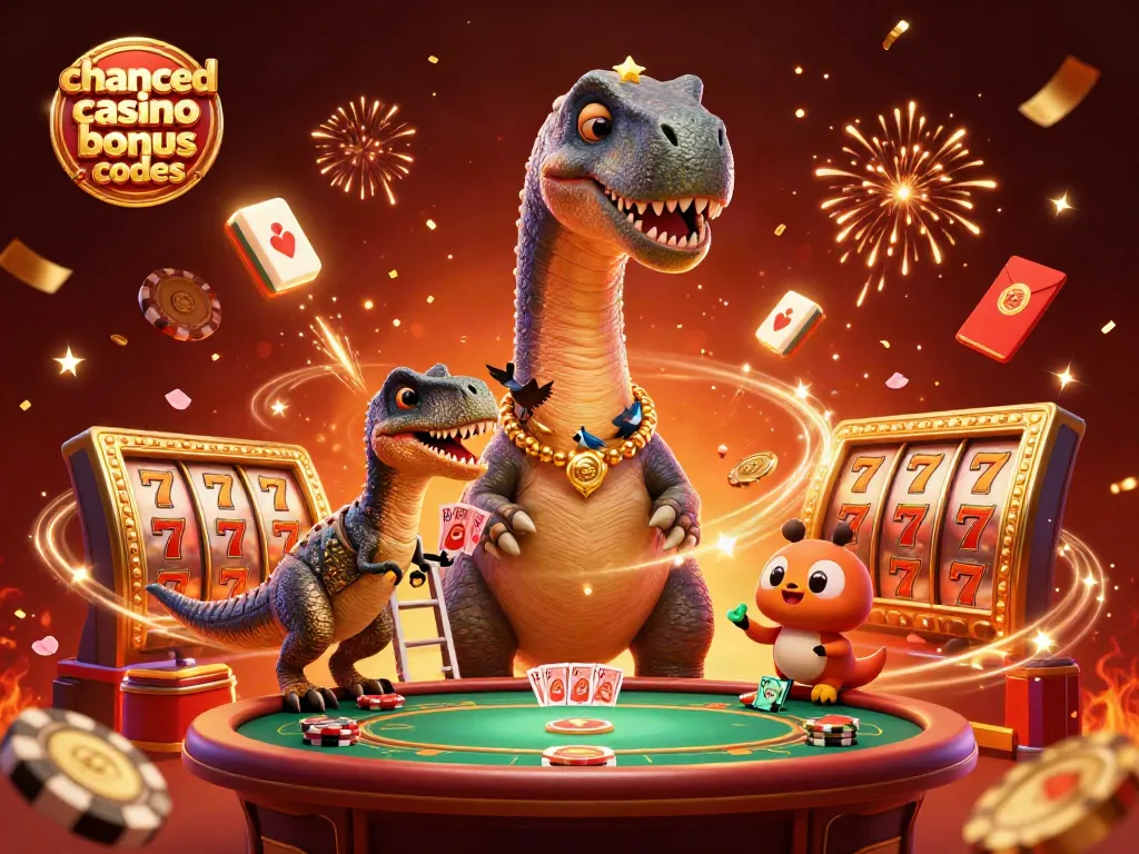Experience thrilling play with chanced casino bonus codes in this vibrant casino scene.