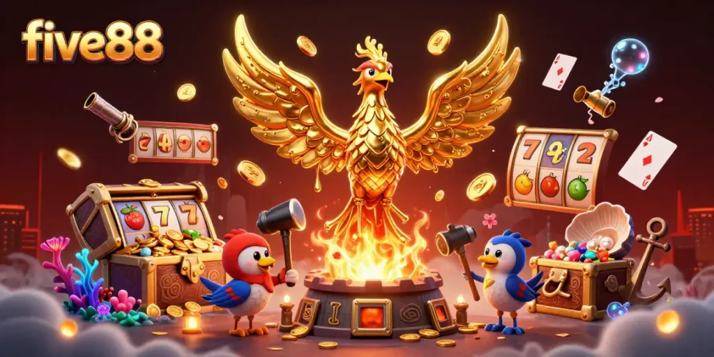 Experience exhilarating gameplay at five88 as a molten phoenix reignites the thrill of fortune.