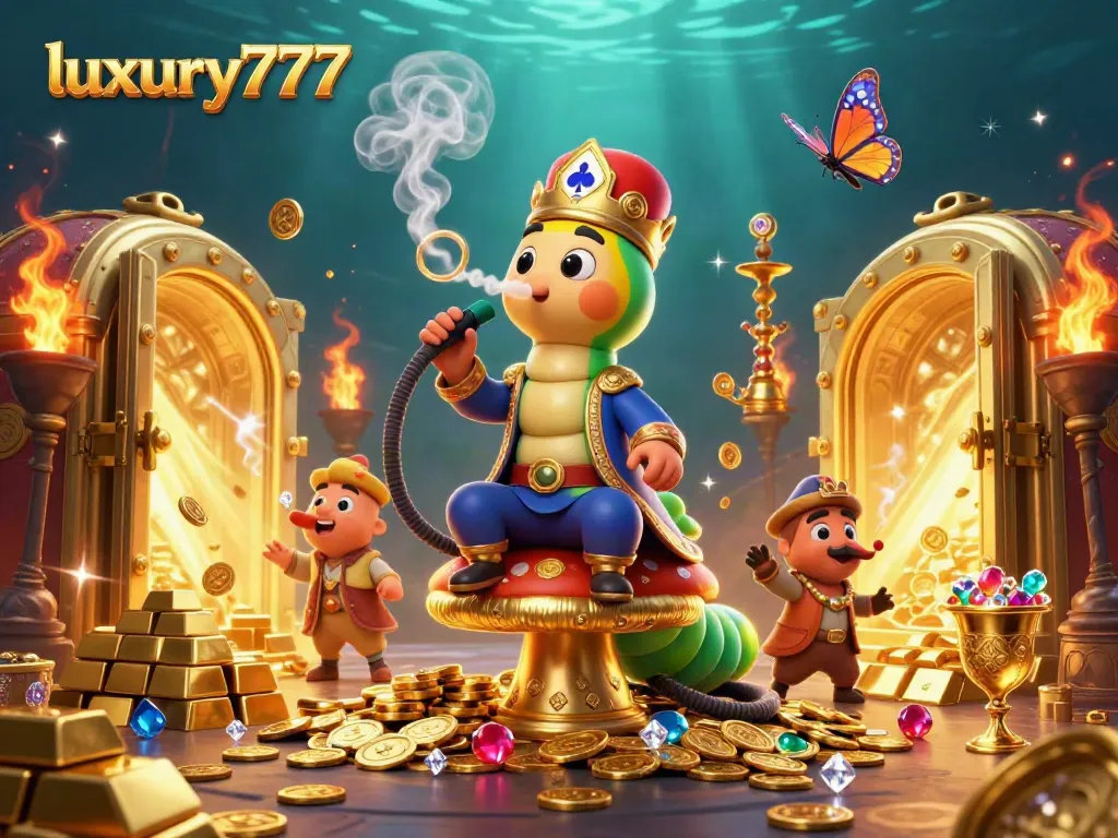 Experience thrilling gameplay with luxury777 as the vibrant caterpillar master creates poker magic.