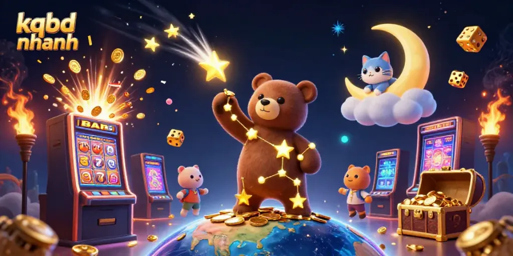 Experience thrilling kqbd nhanh moments with dynamic casino elements and charming characters.